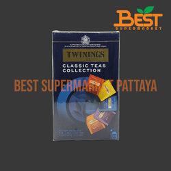 ทไวนิงส์ ชาดำชนิดซอง 2 กรัม x 20 ซอง.TWININGS Of London.Classic Teas Collection. 2 g. x 20 sachets.