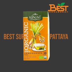 เรนอง ชาจากพืช ตะไคร้ ออร์แกนิค 1.0กรัม x 20ซอง.Ranong Lemongrass Tea Organic 1.0g. x 20 tea bags.