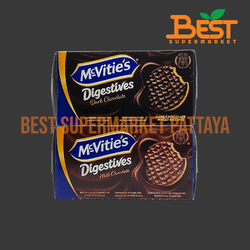 แมคไวตี้ส์ ไดเจสทีฟ บิสกิต เคลือบช็อกโกแลต 200 กรัม McVitie's Digestive Biscuit Chocolate 200 g.