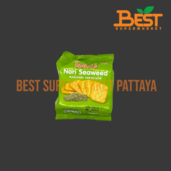 โฮมมี่ ขนมปังกรอบ รสสาหร่ายโนริ 80กรัม.Homey Nori Seaweed 80g.
