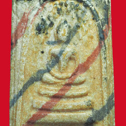 *33771 พระสมเด็จสายรุ้งหลังรูปเหมือนหลวงพ่อขอม วัดไผ่โรงวัว สุพรรณบุรี(หลวงพ่อกวย วัดโฆษิตรารามร่วมปลุกเสก) 84