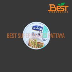 นอติลุส ไลท์ ทูน่าแซนวิชในน้ำแร่ 165 กรัม. Nautilus Lite Sanwich Tuna Flakes in Spring Water 165 g.