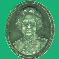 *39472 เหรียญสมเด็จพระศรีนครินทราบรมราชชนนี สมเด็จย่า 5 เเผ่นดิน เนื้อเงิน ไม่มีกล่อง 5