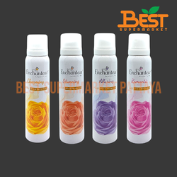 เอนแชนเทอร์ เพอร์ฟูม ดีโอ มิสท์ สเปร์ยเพิ่มความหอม ระงับกลิ่นกาย 75 มล. Enchanteur Perfumed Deo Mist 75 ml.