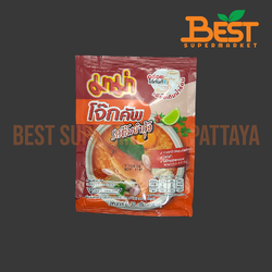 มาม่าโจ๊กคัพ โจ๊กกึ่งสำเร็จรูปรสต้มยำกุ้ง 30 กรัม. Jokcup Instant Rice Porridge Shrimp Tom Yum Flavour (Pack) MAMA Brand) 30 g.