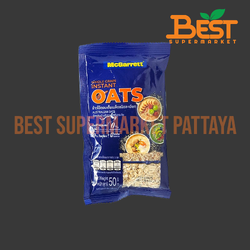 แม็กกาแรต อินสแตนท์ โอ๊ต เกล็ดข้าวโอ๊ตอบชนิดละเอียด 50 กรัม McGarrett Instant Oat 50 g.
