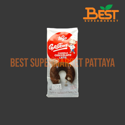 ลาโก้ โดนัทช็อกโกแลตไส้วิปครีม 240 กรัม. LAGO BRAND.DOUGHNUT CHOCOLATE AND WHIPPED CREAM FILLING.240 g.