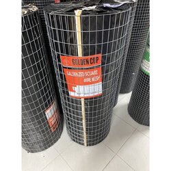 ลวดตาข่ายสี่เหลี่ยม ตรา ถ้วยแดง (ราคารวมแวท) กว้าง 120 ซม. ยาว 30 ม. ลวดเบอร์ 14 ขนาด 1x2x4 {รหัสสินค้า0102702905}