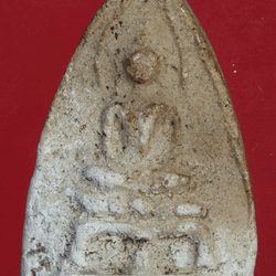 *27779 พระกลีบบัว ปางสมาธิ เนื้อผงเก่าไม่ทราบที่ 9