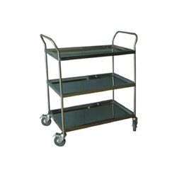 รถเข็นสามชั้น (Trolley three trays, w/brake)