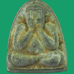 *33494 พระปิดตาหลังยันต์ ตัวหนังสือ สศ เนื้อผงผสมว่าน ไม่ทราบที่ 6