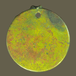 *39054 เหรียญชินราช หลวงพ่ออ่ำ วัดวงษ์ฆ้อง ปี 2460 อยุธยา เนื้อฝาบาตร สภาพผ่านการใช้ (หลวงพ่อกลั่น วัดพระญาติ ร่วมปลุกเสก)