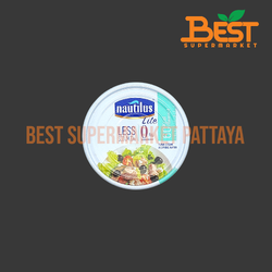 นอติลุส ไลท์ ทูน่าสเต็กในน้ำแร่ 165 กรัม. Nautilus Lite Tuna Steak in Spring Water 165 g.