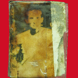 *32217 รูปถ่ายหลวงพ่อซวง หลวงพ่อแป้น วัดชีปะขาว สิงห์บุรี(พระโชว์) 82