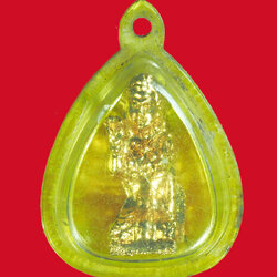 *32895 นางกวักเนื้อตะกั่ว ชุบทอง หลวงปู่ทิม วัดระหารไร่ ระยอง 67