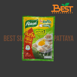 คนอร์ บิ๊กคัพโจ๊กรสหมู 50 กรัม.Instant Jasmine Rice Porridge Pork Flavour (Knorr Big Cup Jok Brand) 50 g.