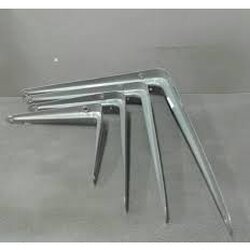 เท้าแขนเหล็กจีน มีหลายขนาดตั้งแต่ 5" x 6" - 12" x 14" (ราคารวมแวท) ขาเหล็กรับชั้นวางของ เหล็กฉาก ฉากติดผนัง ฉากเท้าแขน