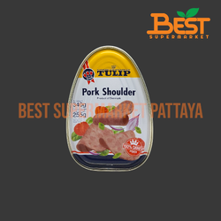 ทิวลิป เนื้อหมูบดปรุงรส 340 กรัม. TULIP. Pork Shoulder Product Of Denmark 340 g.