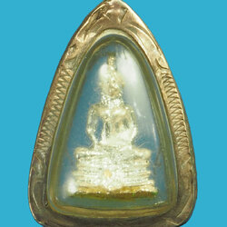 *33071 พระพุทธโสธร เลี่ยมจับขอบเงิน ไม่ทราบปี 25