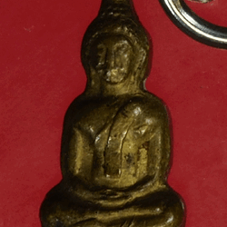 *27699 พระกริ่งเล็ก ไม่ใช่ปี 2512 วัดโสธรวรวิหาร ก้นอุดทองแดง เนื้อทองเหลือง 7