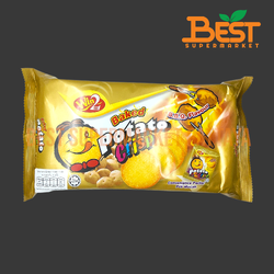 วินทู แครกเกอร์มันฝรั่งอบกรอบ รสบาร์บีคิว 90 กรัม.Win2 Baked Potato Crisp Barbecue Flavour 90 g.