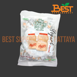 มายชูวี่ ลูกอมเคี้ยวหนึบกลิ่นโยเกิร์ต 360 กรัม.My Chewy Brand My Chewy Milk Candy Yogurt Flavour 360 g.