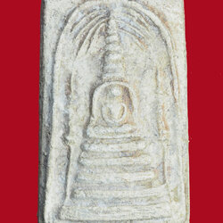 *30726 พระสมเด็จซุ้มเจดีย์ หลวงปู่นาค วัดระฆัง กรุงเทพ เนื้่อผง 9