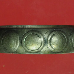 *30314 แหวนมงคลเก้า วัดราชบพิตร กรุงเทพ ปี 2513 (พิธีเดียวกับพระหูยาน จปร) เนื้อเงิน 12