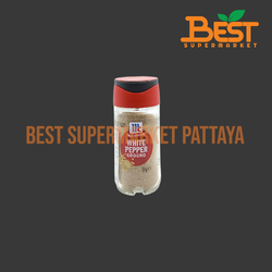 แม็คคอร์มิค พริกไทยขาวบดละเอียด 37 กรัม. Mccormick White Pepper Ground 37 g.