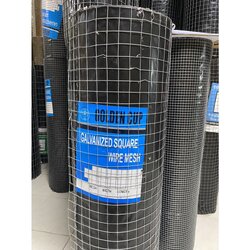 ลวดตาข่ายสี่เหลี่ยม (ราคารวมแวท) ตรา ถ้วยฟ้า กว้าง 120 ซม. ยาว 30 ม. ลวดเบอร์ 14 ขนาด 1x1x4 {รหัสสินค้า0102703002}