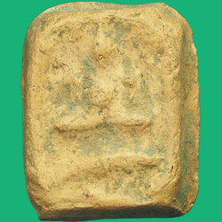 *35575 พระกรุ วัดโพธิ์บางปะอิน ทรงเม่น เนื้อดิน 9.1