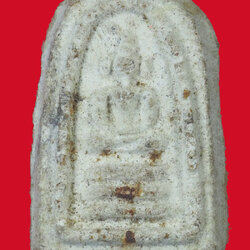 *35508 พระสมเด็จพิมพ์เล็บมือ ฐานสามชั้น ไม่ทราบที่และปีสร้าง เนื้อผง 9