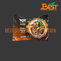 มังกรคู่ เรดดี้ ก๋วยเตี๋ยวเรือน้ำตก สูตรโบราณ เส้นเล็ก 95 กรัม Instant Rice Noodles Boat Noodel Flavor Double Dragon Ready Brand. 95 g.