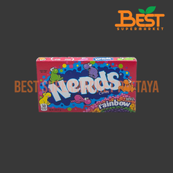เนิร์ดส์ ลูกอมกลิ่นผลไม้รวม 141 กรัม. Nerds Candy Rainbow. 141 g.