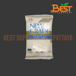 นิวเกรด สาคูขาว 400 กรัม. NEW GRADE. Tapioca Pearl 400 g.