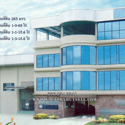 ขายสำนักงานและโกดัง ถนนเลี่ยงเมืองนนท์ ใกล้รถไฟฟ้า ใกล้สามแยก และ ตลาดอตก. 3