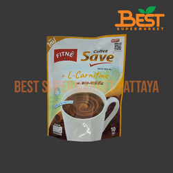 ฟิตเน่ คอฟฟ เซฟ 11 กรัม x 10 ซอง กาแฟปรุงสำเร็จชนิดผง Fitne Coffee Save Instant Coffee Mix 10 Sticks