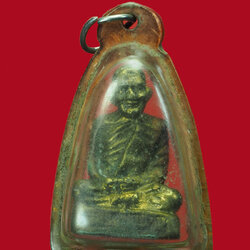 *30824 รูปหล่อหลวงปู่แหวน สุจิณโณ วัดดอยแม่ปั่ง เชียงใหม่ กริ่งดังหน่วงดี 31