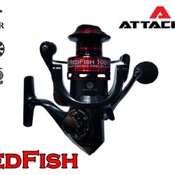รอกสปินนิ่ง Fishing Spinning Reel by “ATTACKER” RED FISH