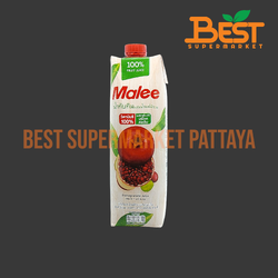 มาลี น้ำทับทิม ผสมน้ำผลไม้รวม 100% 1000 มล. Malee Pomegranate Juice Mixed Fruit Juice 1000 ml.