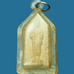 *30410 พระประจำวัน(ปางรำพึง) เนื้อผงน้ำมัน วัดพระพุทธบาทสระบุรี ปีพ.ศ.๒๕๒๑(หลวงพ่อกวย,หลวงปู่โต๊ะปลุกเสก )9