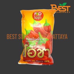 โอชา ซอสพริกศรีราชา 900 กรัม. Fresh&Deli Sriracha Chili Sauce 900 g.