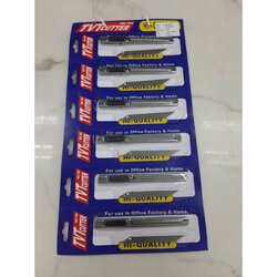 มีดคัตเตอร์สแตนเลส เล็ก พร้อมใบมีด TVT Cutter อเนกประสงค์ ด้ามแสตนเลส ใบมีดเอียง