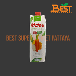 มาลี น้ำแครอทผสมน้ำผลไม้รวม100% 1000 มล. Malee Carrot Juice Mixed Fruit Juice 1000 ml.