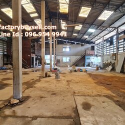 ให้เช่าโกดังโรงงาน ริมถนนพระยาสุเรนทร์ คลองสามวา บางชัน มีนบุรี มีใบรง.4 (ซื้อ-เช่า)