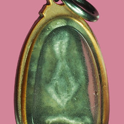 ขายแล้ว*39195 พระปิดตา เลี่ยมพลาสติกเก่าวินเทจ เนื้อชินตะกั่ว เป็นพระเล่นแค่ชอบ 8