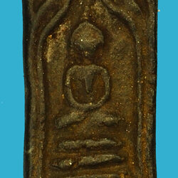 ขายแล้ว*36603 พระกรุวัดนก พิมพ์เล็ก ฐานสามชั้น อ่างทอง เนื้อผงผสมใบลาน 89