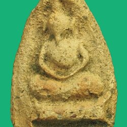 ขายแล้ว*40339 พระพิมพ์เจ้าคุณโพธิ์ฺ วัดชัยพฤกมาลา กรุงเทพ ปี 24XX เนื้อดินผสมผง 9.1