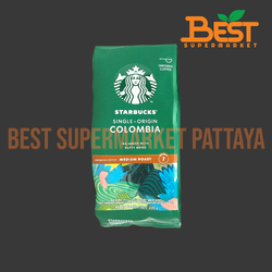 สตาร์บัคส์ โคลัมเบีย มีเดียว โรสต์ กาแฟแท้คั่วบด 200 กรัม.Starbucks. Single-Origin Colombia 200g.