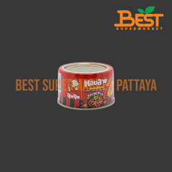 ปุ้มปุ้ย หอยลาย ซอสรสเผ็ดสไตล์เกาหลี 40 กรัม.Pumpui Fried Baby Clams with Spicy Sauce Korean Style 40g.